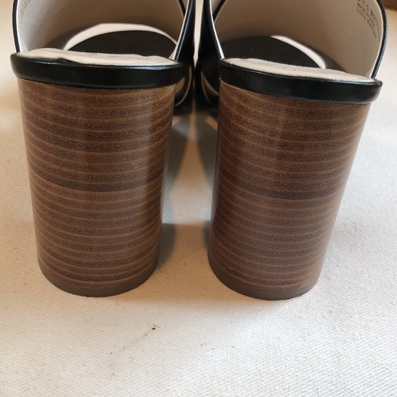 Cole Haan Black Leather Slide size 9 1/2 - Picture 5 of 11